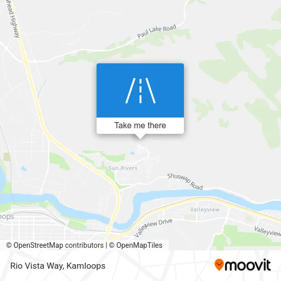 Rio Vista Way map