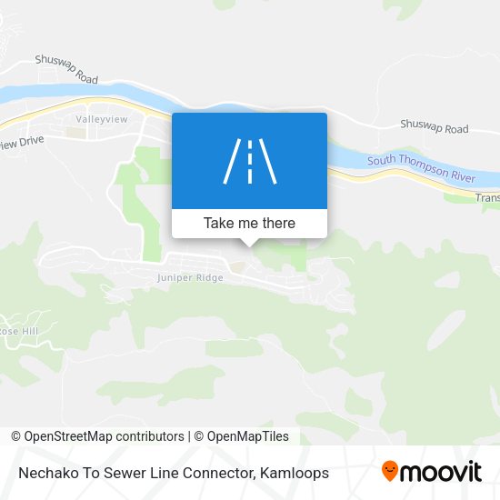 Nechako To Sewer Line Connector plan