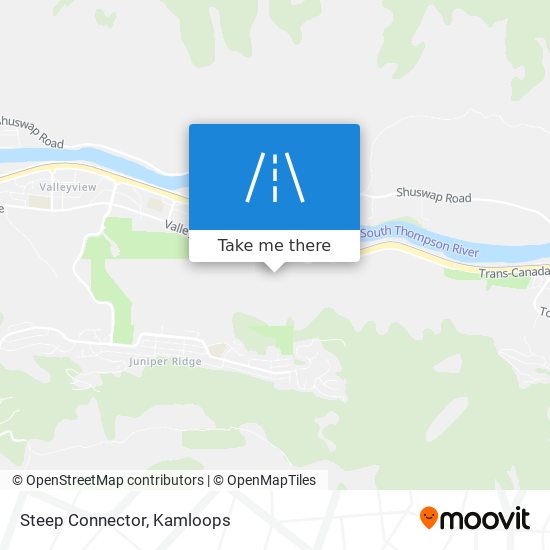 Steep Connector map