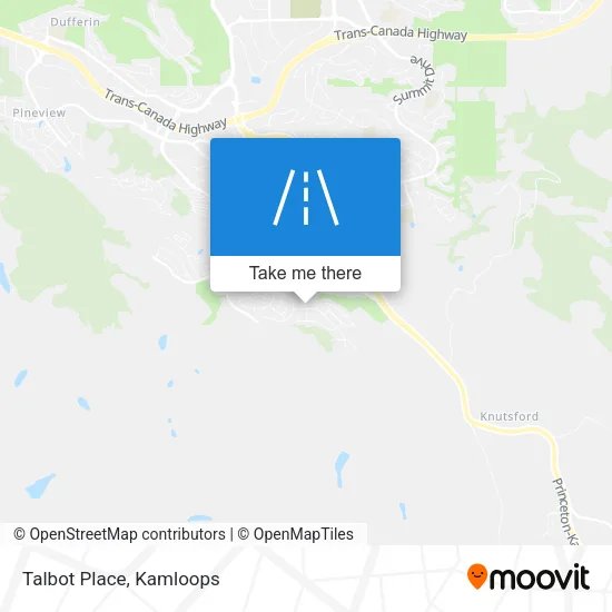 Talbot Place map