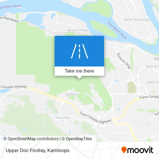 Upper Doc Findlay map