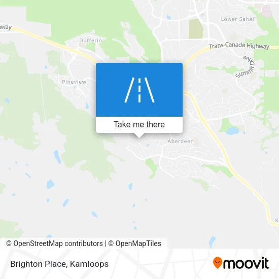 Brighton Place map