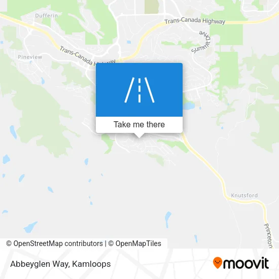 Abbeyglen Way map