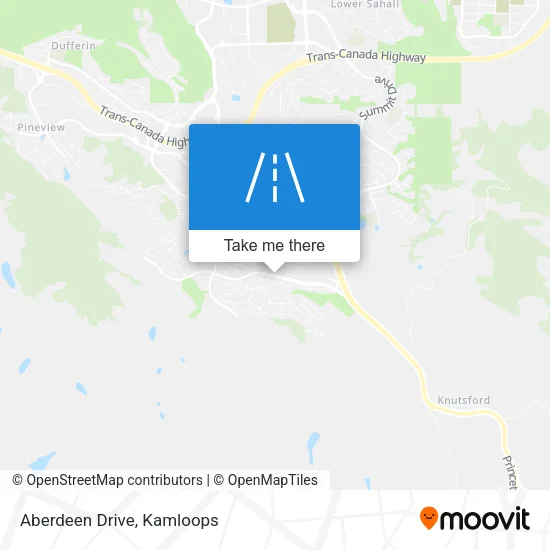 Aberdeen Drive map
