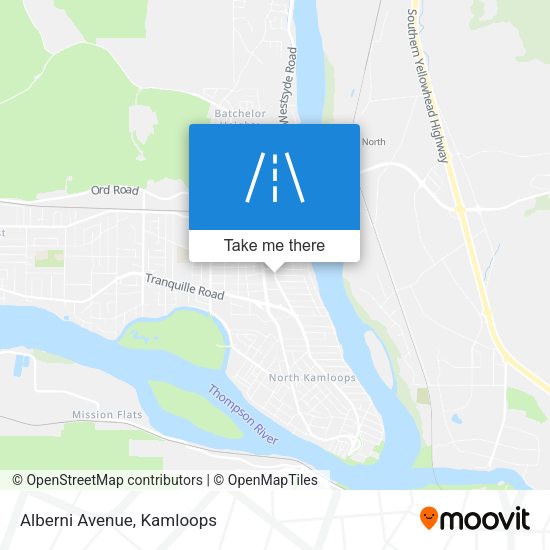 Alberni Avenue map