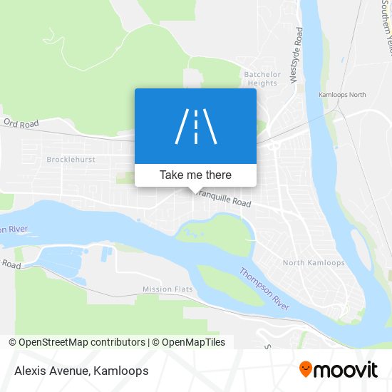 Alexis Avenue map