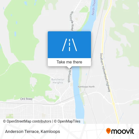 Anderson Terrace map