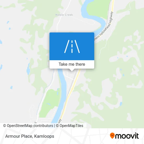 Armour Place map
