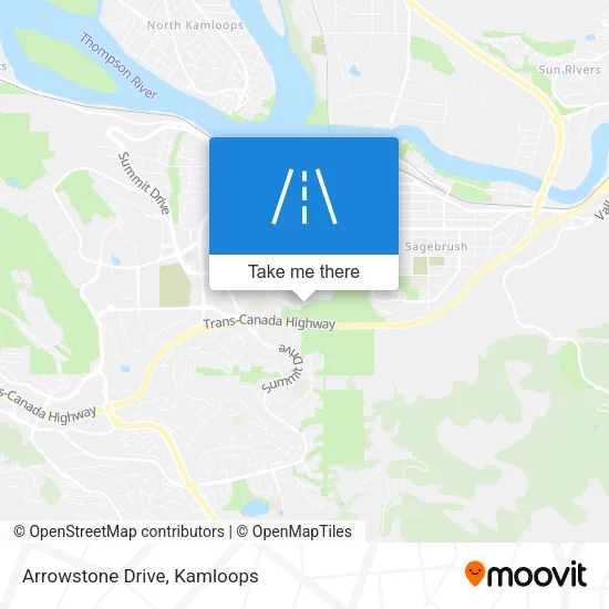 Arrowstone Drive map