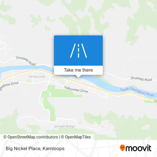 Big Nickel Place map