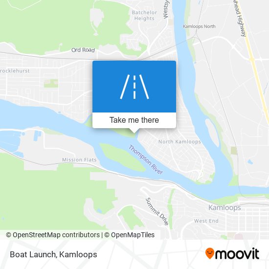Boat Launch map
