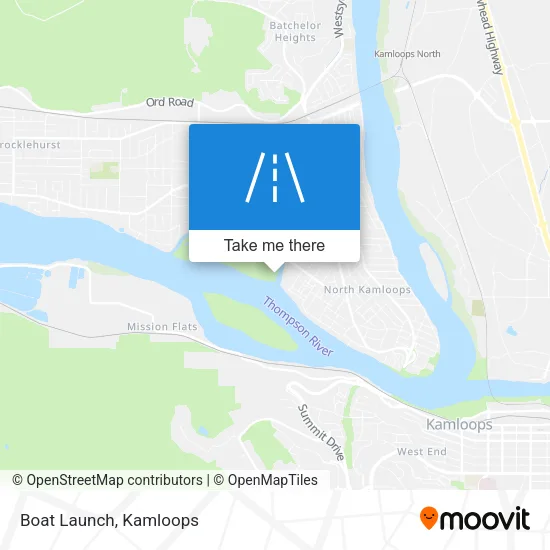 Boat Launch map