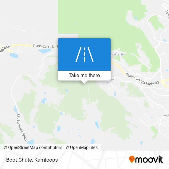 Boot Chute map
