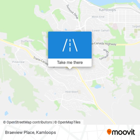 Braeview Place map