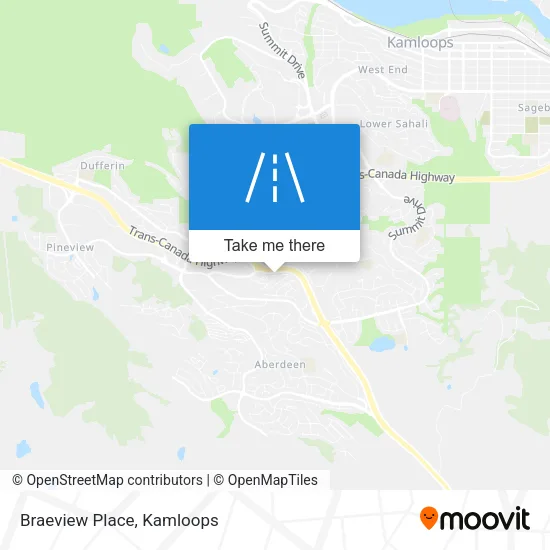 Braeview Place map
