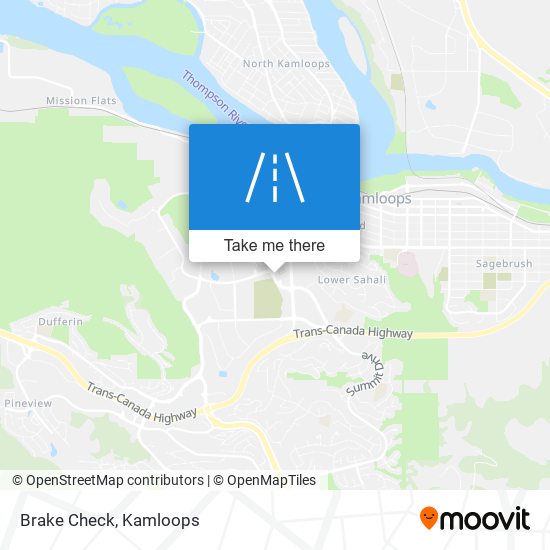 Brake Check map