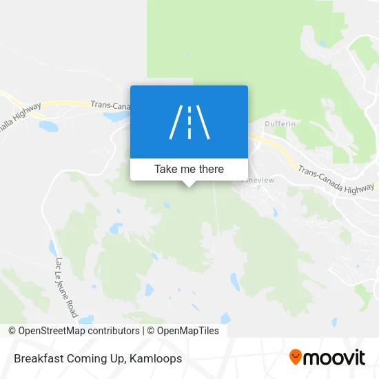 Breakfast Coming Up map