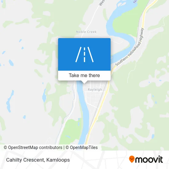Cahilty Crescent map