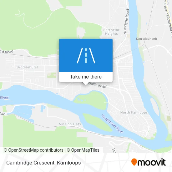 Cambridge Crescent map