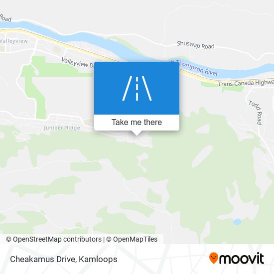 Cheakamus Drive map