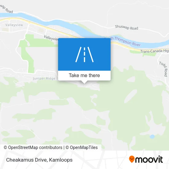 Cheakamus Drive map