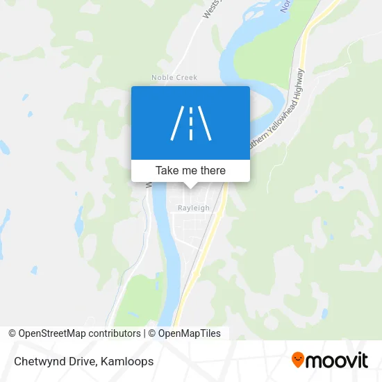 Chetwynd Drive map