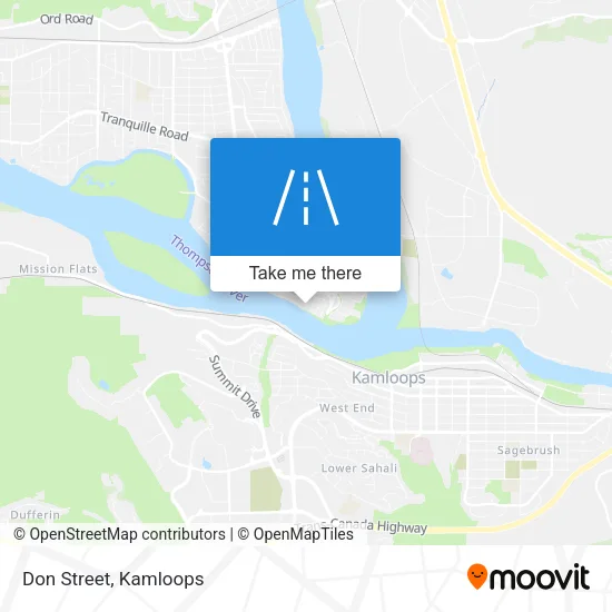 Don Street map