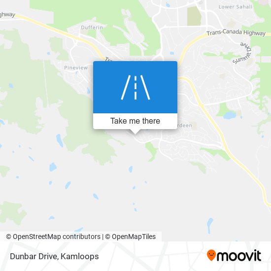 Dunbar Drive map