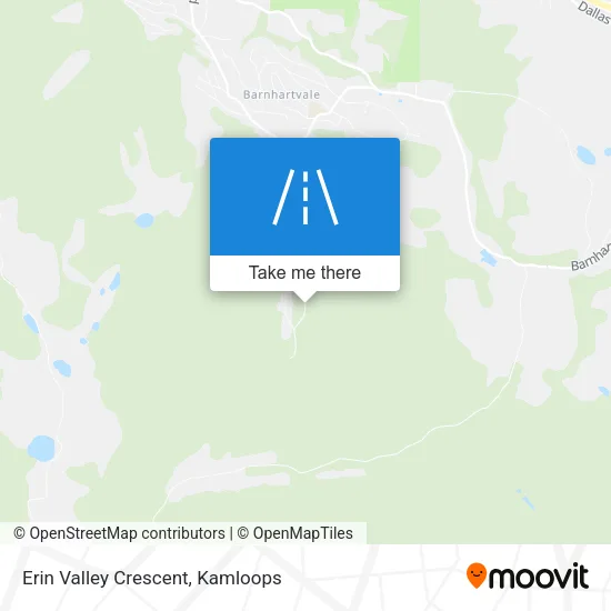 Erin Valley Crescent map