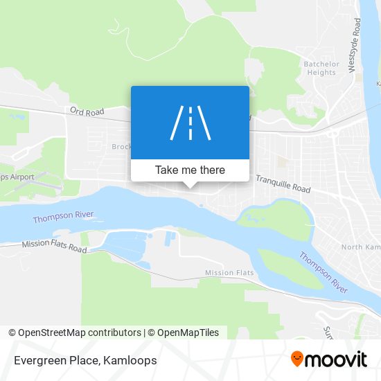 Evergreen Place map