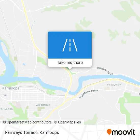 Fairways Terrace map
