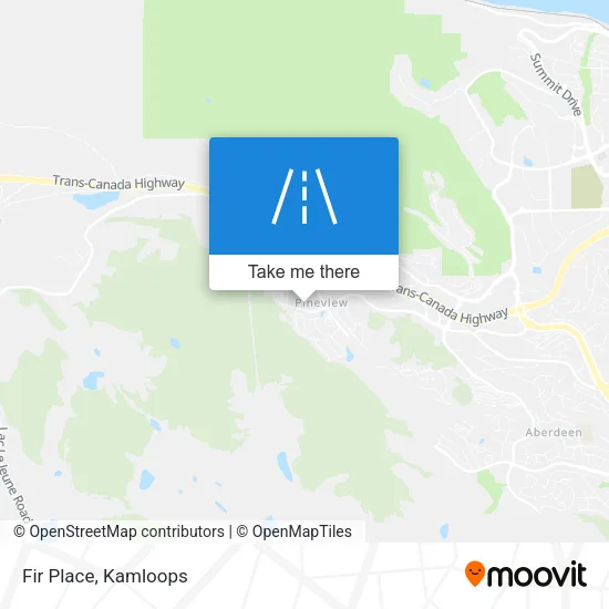 Fir Place map
