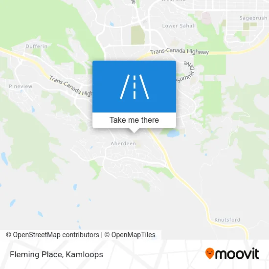 Fleming Place map