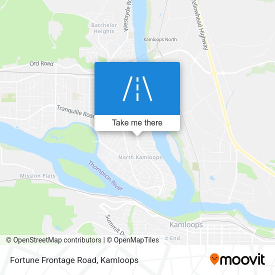 Fortune Frontage Road map