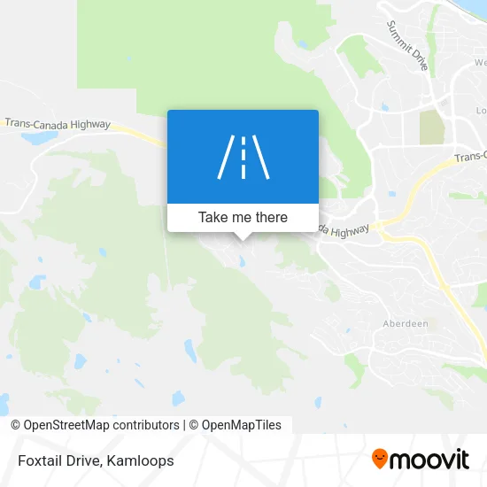 Foxtail Drive map