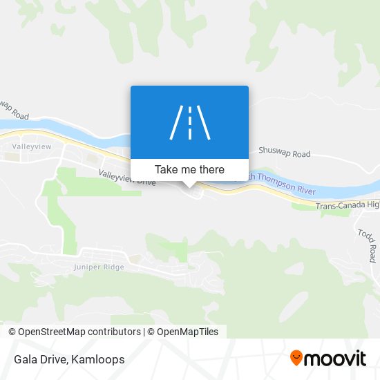 Gala Drive map