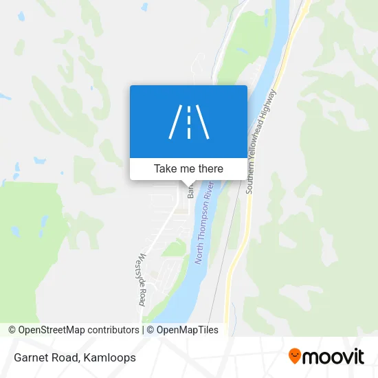Garnet Road map