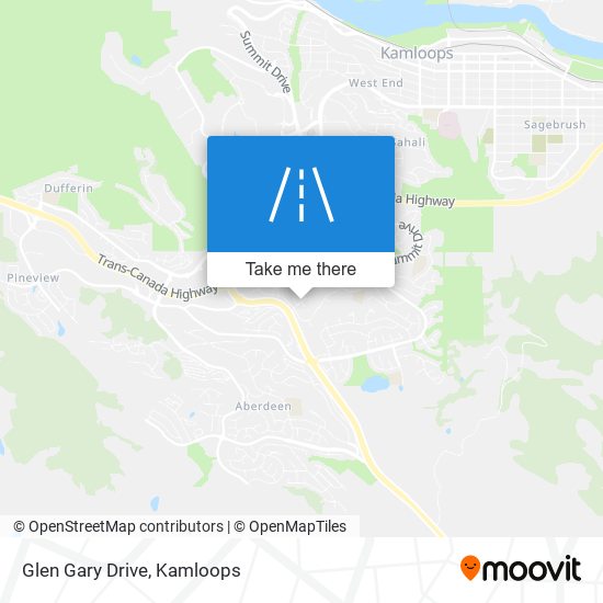 Glen Gary Drive plan