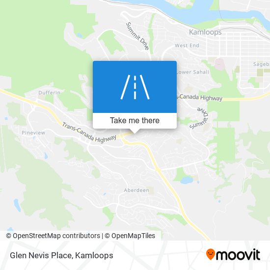 Glen Nevis Place map