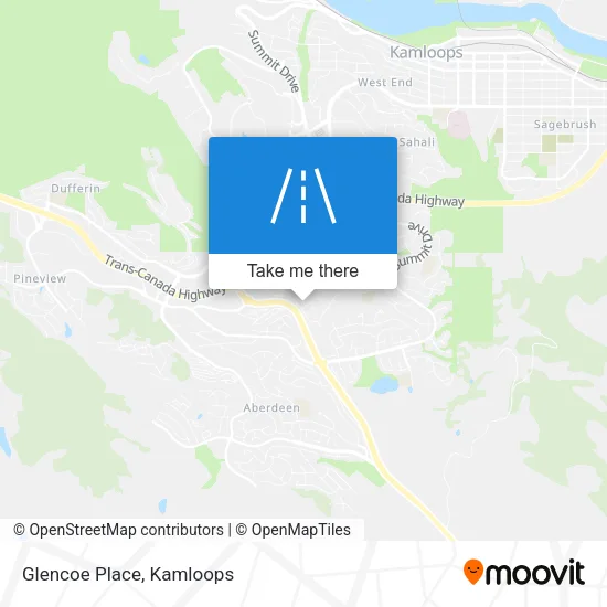 Glencoe Place map
