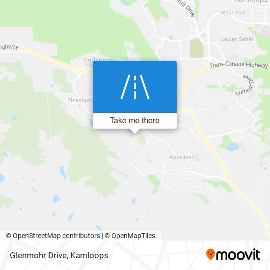 Glenmohr Drive map