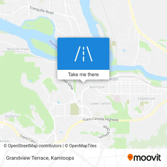 Grandview Terrace map