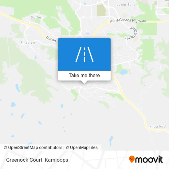 Greenock Court map