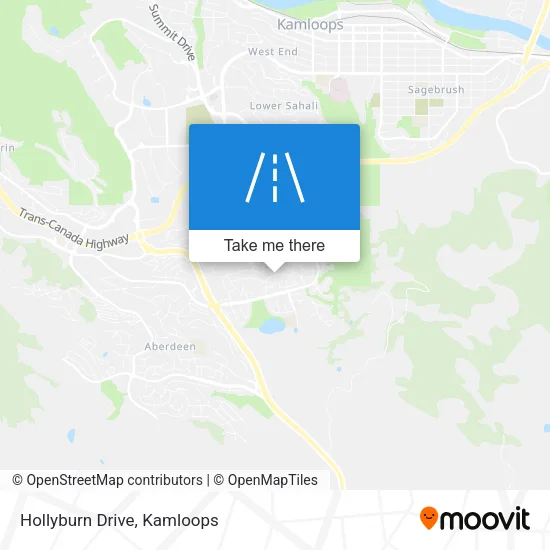 Hollyburn Drive plan