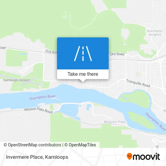 Invermere Place map