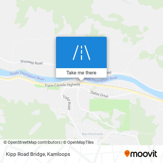 Kipp Road Bridge map