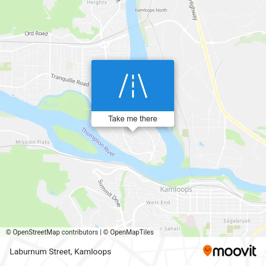 Laburnum Street map