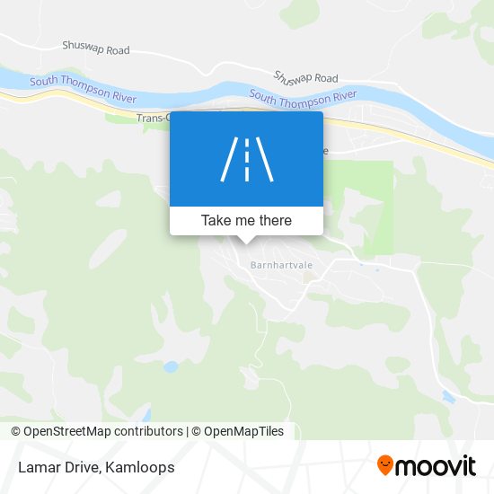 Lamar Drive map