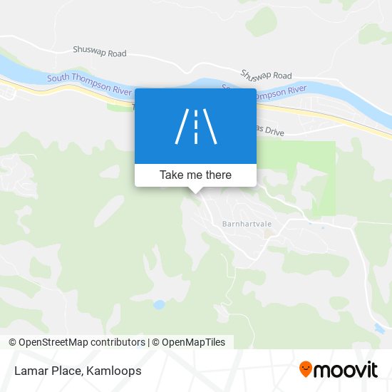 Lamar Place map