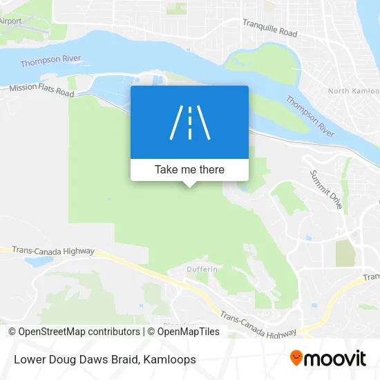 Lower Doug Daws Braid map